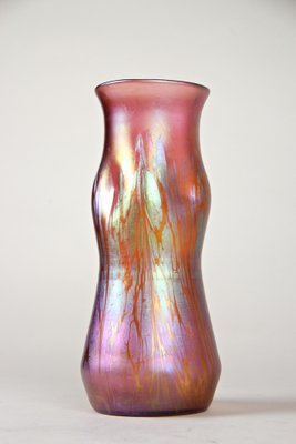 Medici Pink Glass Vase from Loetz Witwe, 1902-TQA-1322125