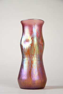 Medici Pink Glass Vase from Loetz Witwe, 1902-TQA-1322125