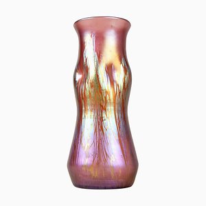 Medici Pink Glass Vase from Loetz Witwe, 1902-TQA-1322125