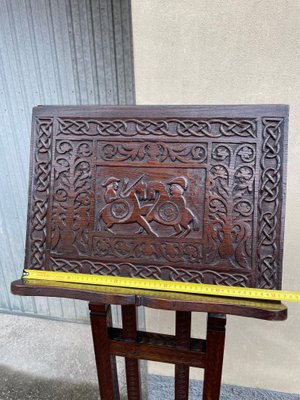 Medieval Wooden Double Lectern-EBQ-1784972