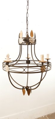 Medieval Wrought Iron Chandelier-QLH-1315036