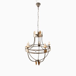 Medieval Wrought Iron Chandelier-QLH-1315036