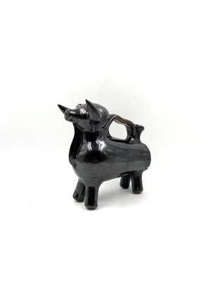 Mediterranean Style Bull-Shaped Jug Sculpture, France, 1970s-TXN-1013116