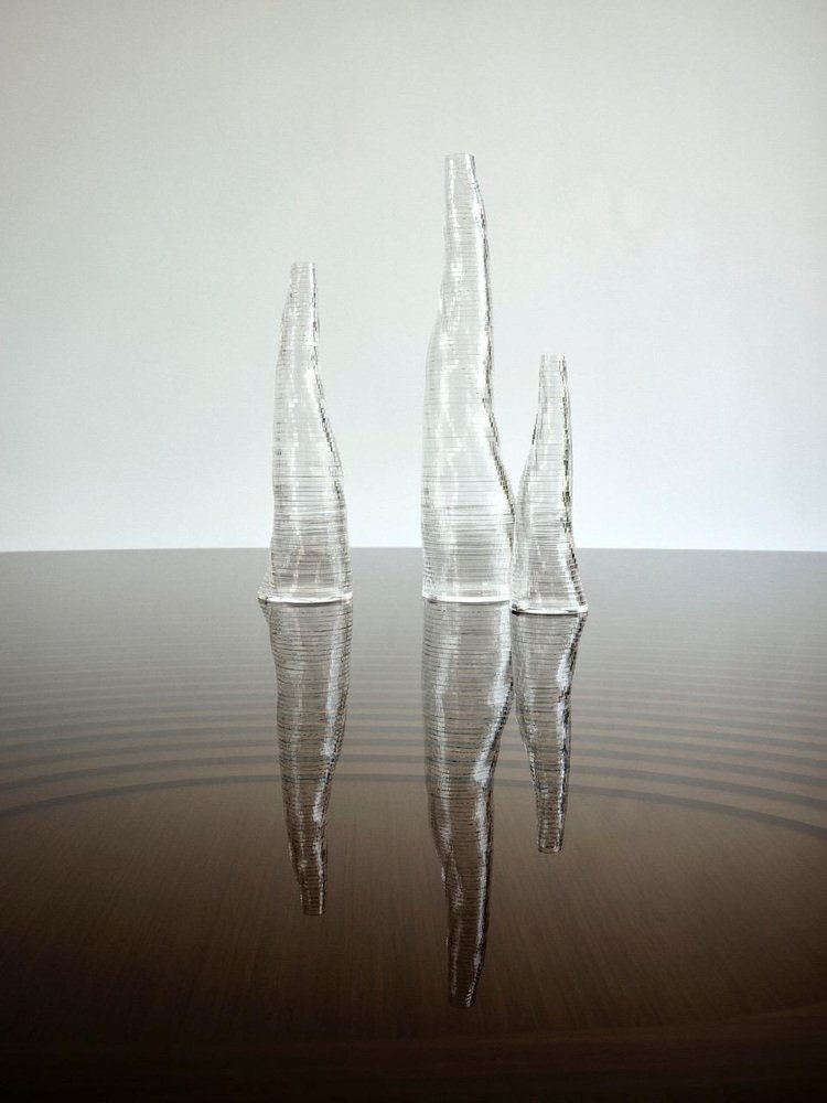 Medium Acrylic Vase by Daan De Wit