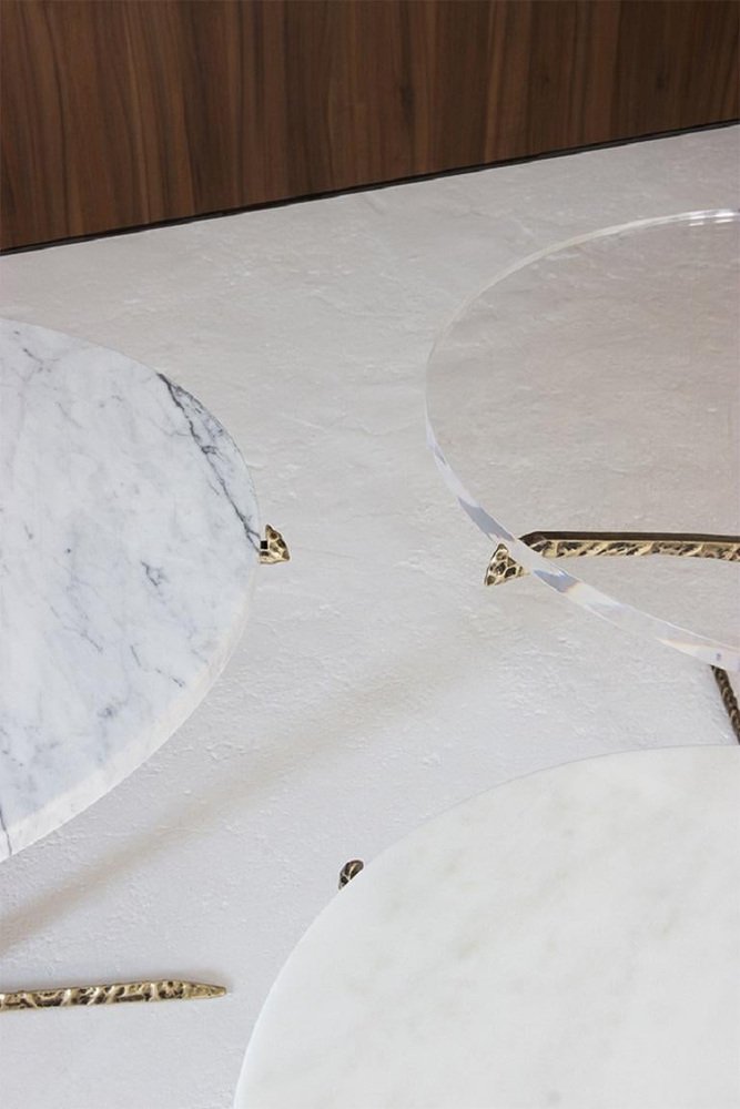 Medium Alentejo Carrara Marble Coffee Table by Insidherland