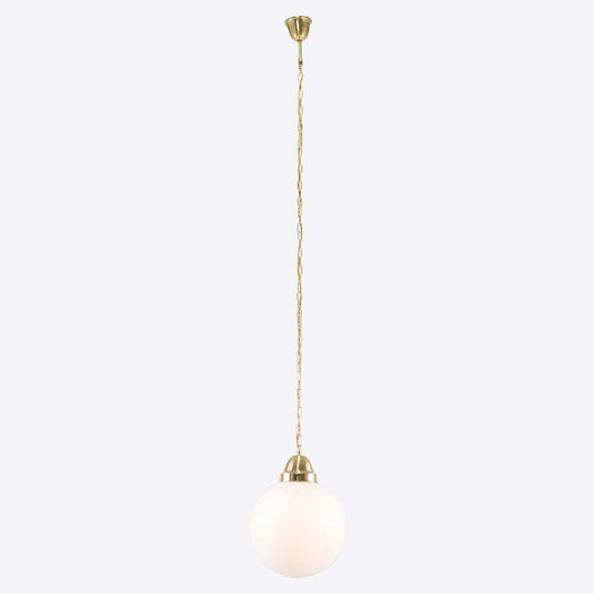 Medium Ball Pendant from Pure White Lines