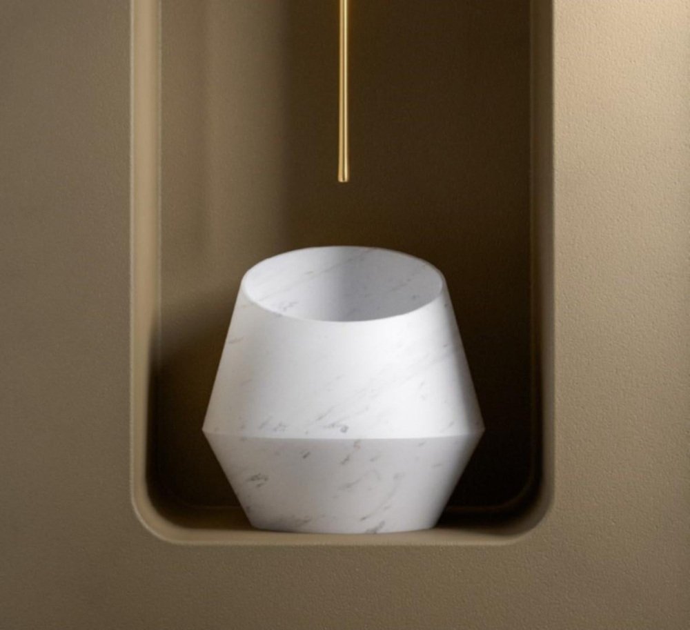 Medium Kyknos Tosca Washbasin by Marmi Serafini