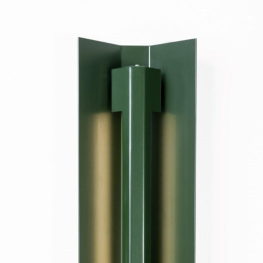 Medium Misalliance Ral Bottle Green Wall Light by Lexavala