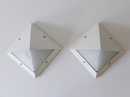 Medium Outdoor Wall Lamps from Bega, Germany, 1980s, Set of 2-WPT-1087986