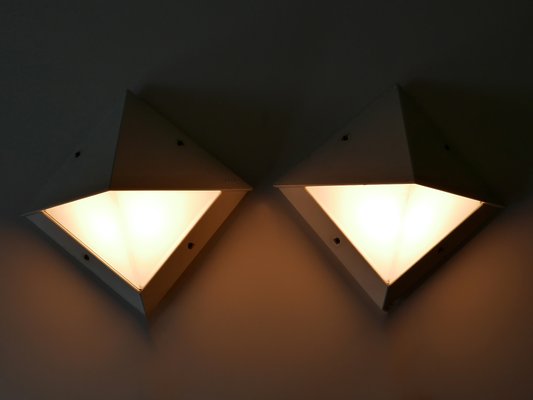 Medium Outdoor Wall Lamps from Bega, Germany, 1980s, Set of 2-WPT-1087986