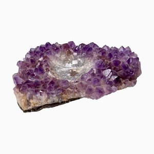 Medium Sized African Ashtray in Amethyst-UR-1293631