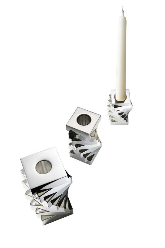 Medium Vortice Candleholder by Zanetto