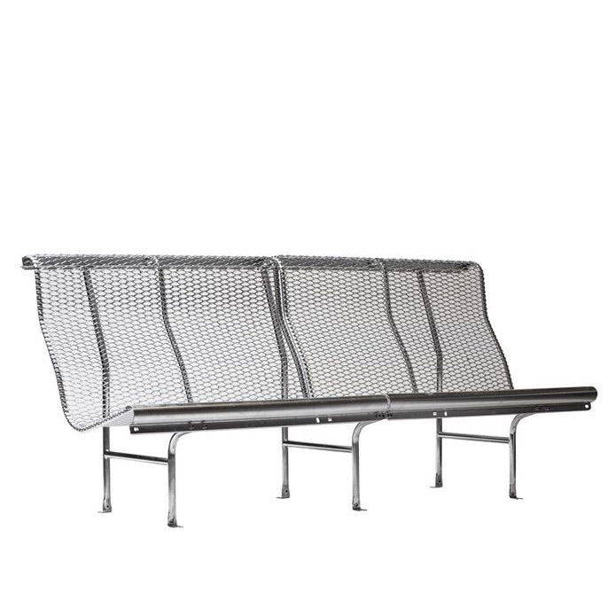 Steel Bench With Back Catalano by Bd Barcelona Design