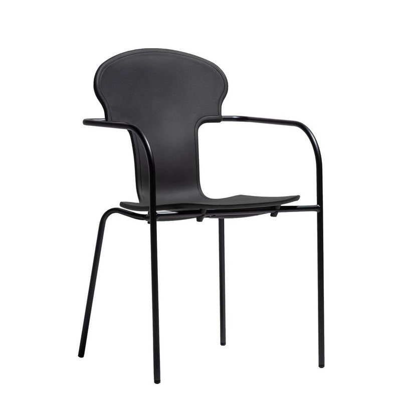 Stackable Polypropylene Chair Minivarius by Bd Barcelona Design #Black