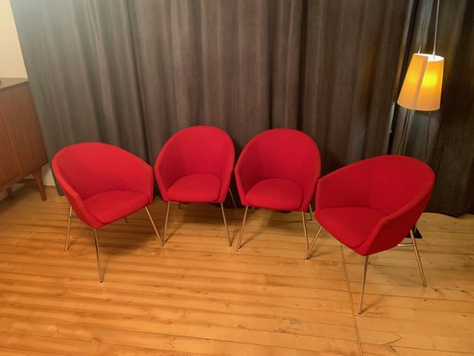 Megan Club Armchairs by René Holten for Artifort, the Netherlands, 2005, Set of 4-RTR-1799399