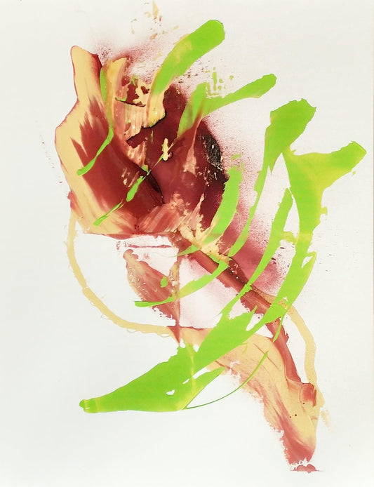 Mégui Sanchez, Vert 2, French Contemporary Artwork, 2020