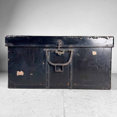 Meiji Era Taishō Decorative Wooden Transport Case, Japan-DWL-1769024