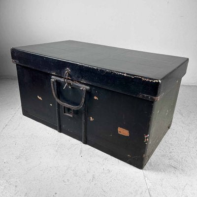 Meiji Era Taishō Decorative Wooden Transport Case, Japan-DWL-1769024