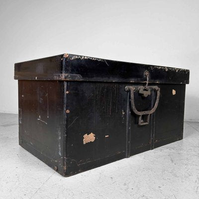 Meiji Era Taishō Decorative Wooden Transport Case, Japan-DWL-1769024