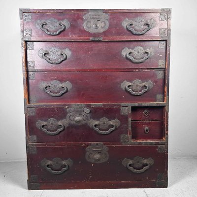 Meiji Era Tansu Drawer Chest, Japan-DWL-1763374