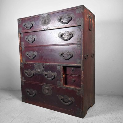 Meiji Era Tansu Drawer Chest, Japan-DWL-1763374