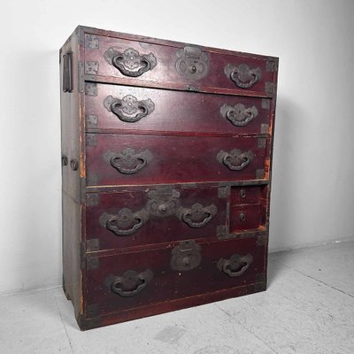 Meiji Era Tansu Drawer Chest, Japan-DWL-1763374