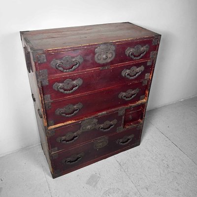 Meiji Era Tansu Drawer Chest, Japan-DWL-1763374