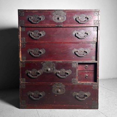 Meiji Era Tansu Drawer Chest, Japan-DWL-1763374