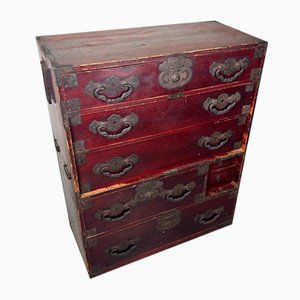 Meiji Era Tansu Drawer Chest, Japan-DWL-1763374