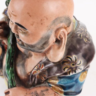 Meiji Hotei Figure Kutani Porcelain, Japan, 1912-VMM-1738011