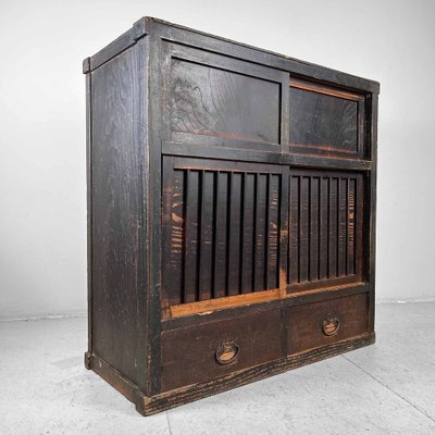 Meiji Period Japanese Tansu Storage Cabinet-DWL-1760945