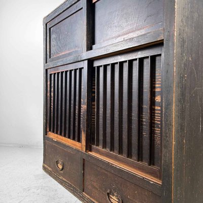 Meiji Period Japanese Tansu Storage Cabinet-DWL-1760945