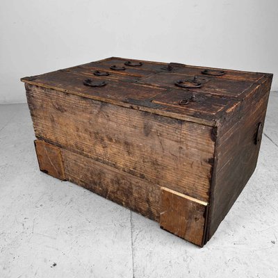 Meiji Period Low Tansu Chest of Drawers, Japan, 1890s-DWL-1760984