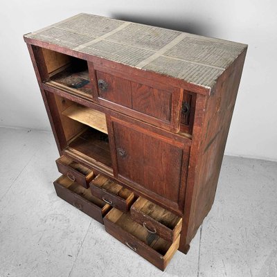 Meiji Period Tansu Storage Cabinet, Japan, 1890s-DWL-1760933