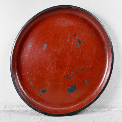 Meiji Period Urushi Tray in Wood, Japan, 1868-1912-DWL-1760918