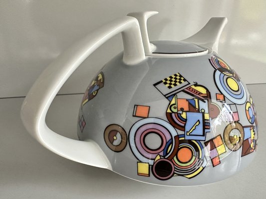 Mekka No. 25/99 Teapot by Eduardo Paolozzi for Rosenthal, 1990s-IHL-1779945