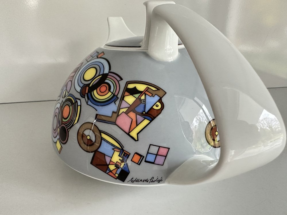 Mekka No. 25/99 Teapot by Eduardo Paolozzi for Rosenthal, 1990s