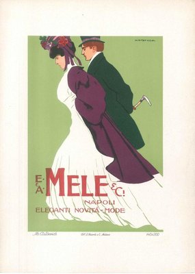 Mele - Original Advertising Lithograph by Marcello Dudovich - 1910s 1910s-ZCI-759758