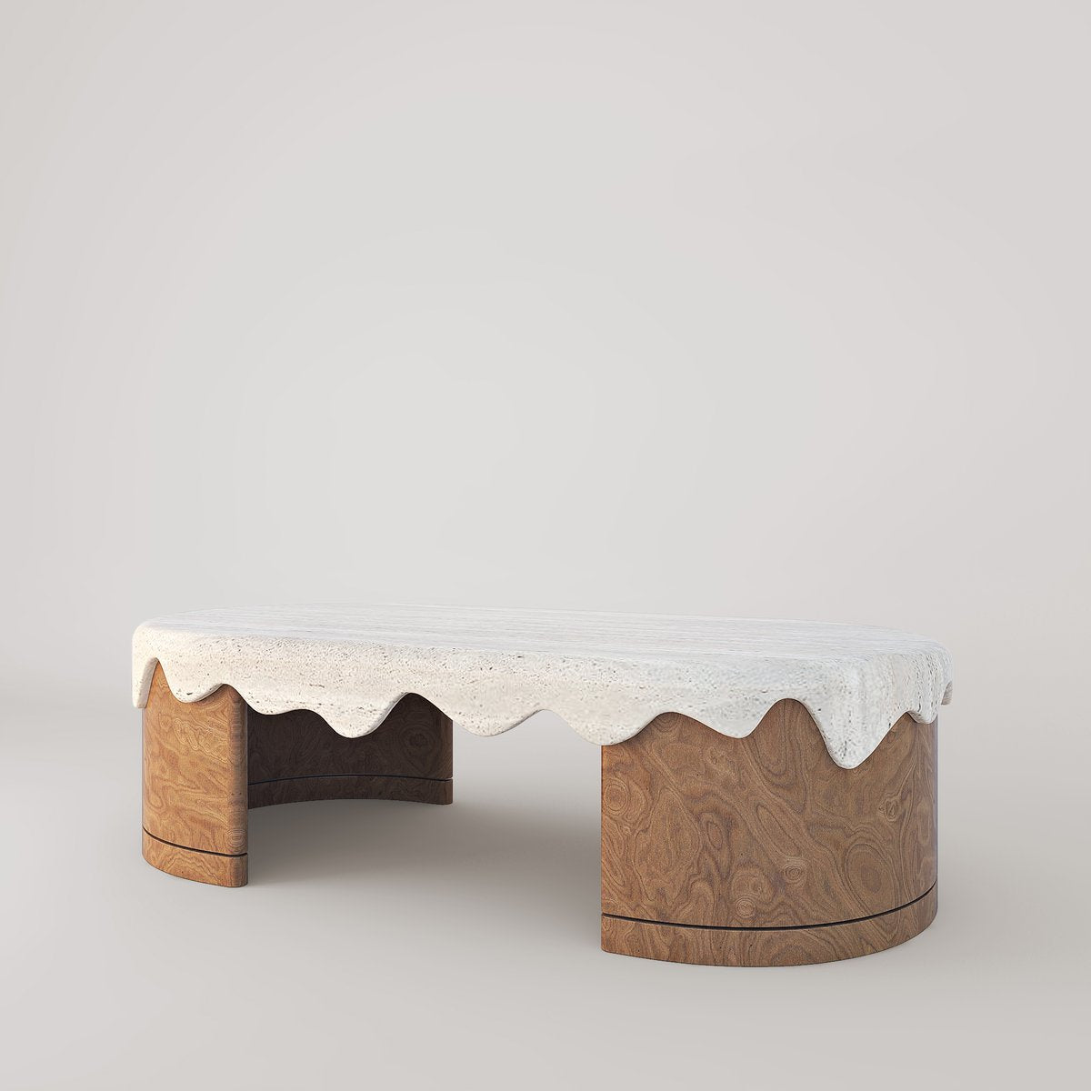 Melt Marble Coffee Table by Marble Balloon