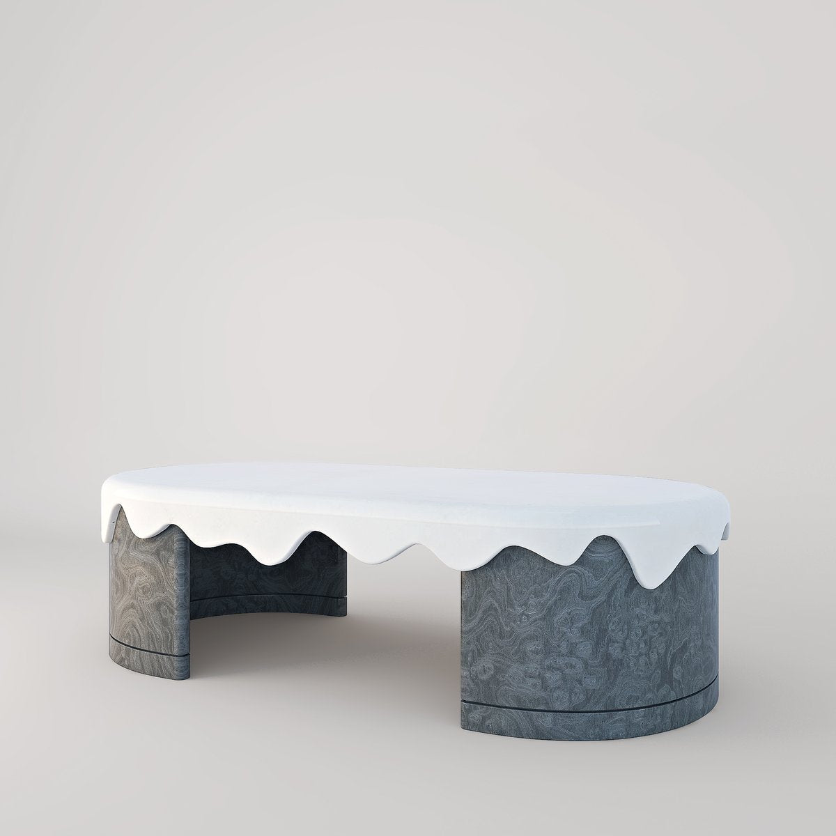 Melt Marble Coffee Table by Marble Balloon