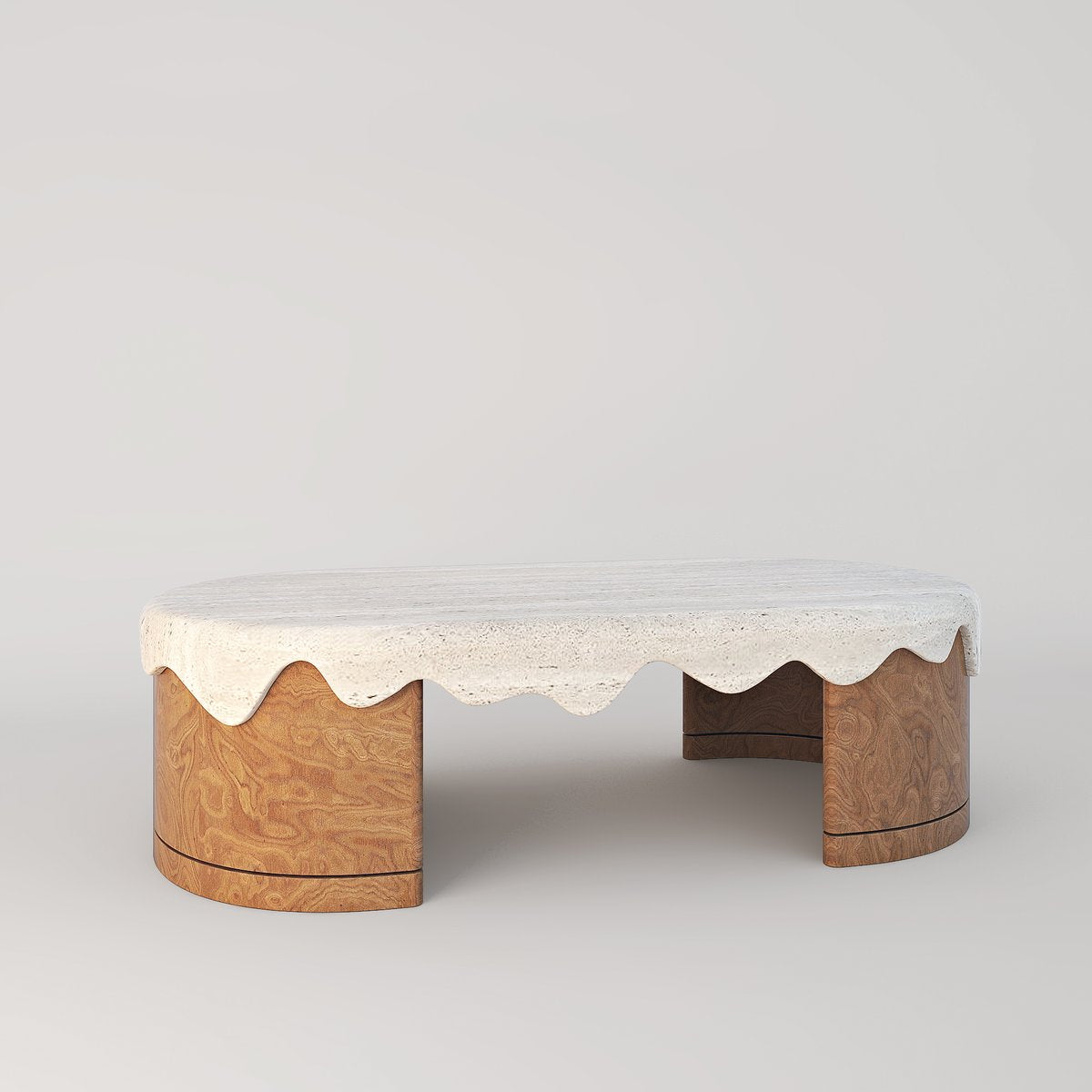 Melt Marble Coffee Table by Marble Balloon