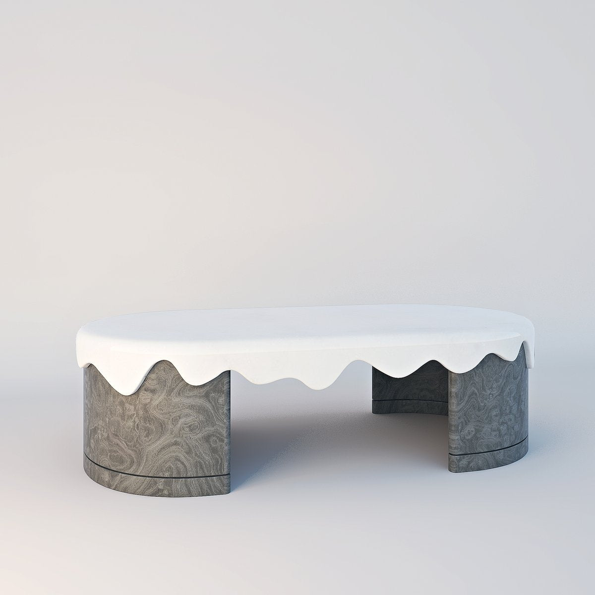 Melt Marble Coffee Table by Marble Balloon