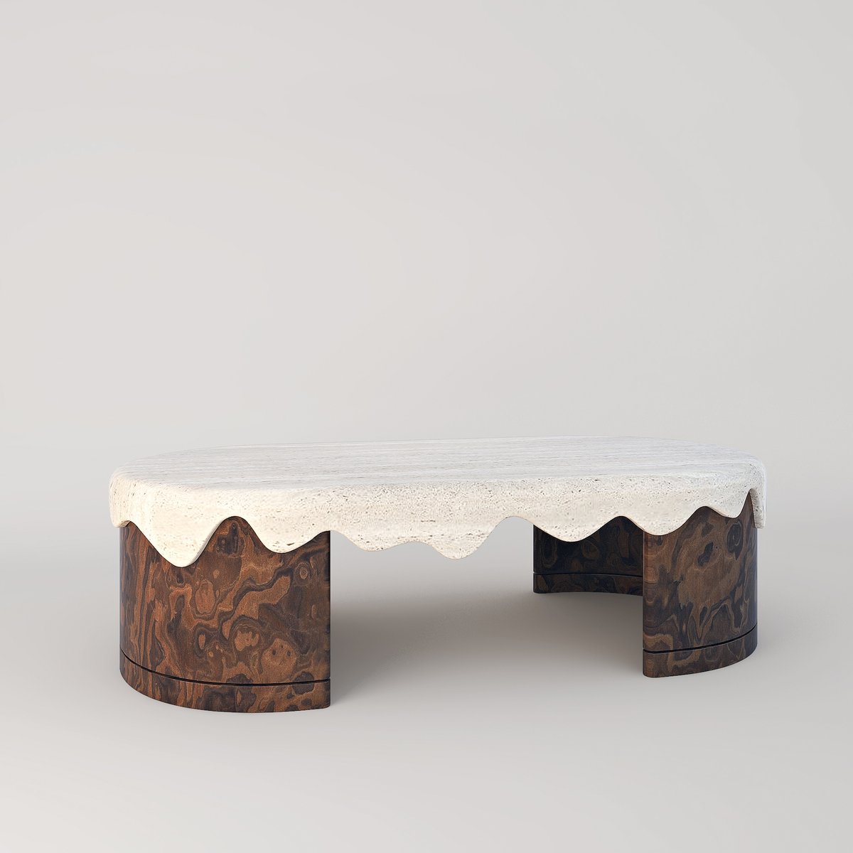 Melt Marble Coffee Table by Marble Balloon