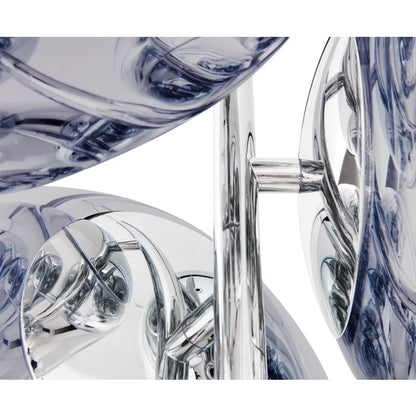 Melt Small Led Polycarbonate Chandelier by Tom Dixon #Smoke