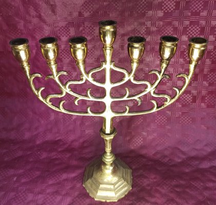 Menorah Candelabra with 7 Arms-ZVO-1122161