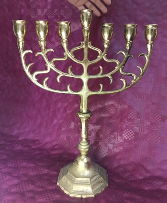 Menorah Candelabra with 7 Arms-ZVO-1122161