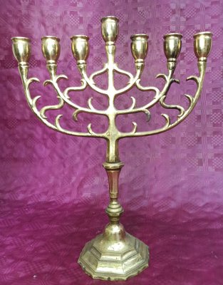 Menorah Candelabra with 7 Arms-ZVO-1122161