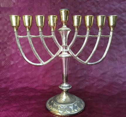 Menorah Candelabra with 9 Arms-ZVO-1122160