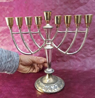 Menorah Candelabra with 9 Arms-ZVO-1122160