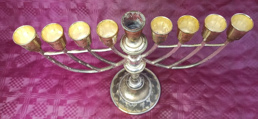 Menorah Candelabra with 9 Arms-ZVO-1122160